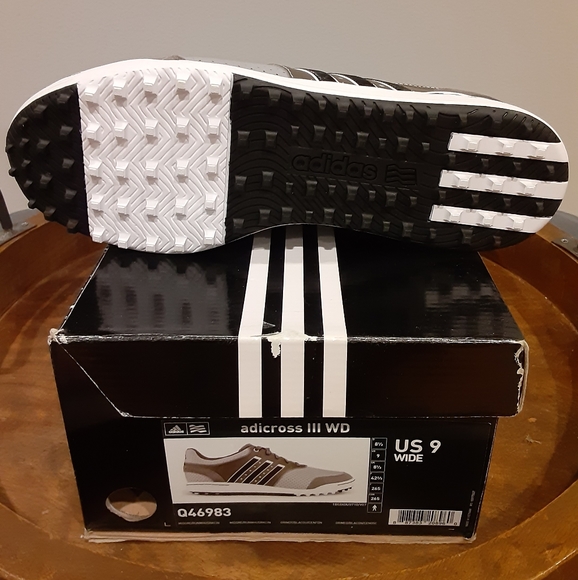 Adidas Men's adicross III (3) WD Golf Shoes - Picture 2 of 5